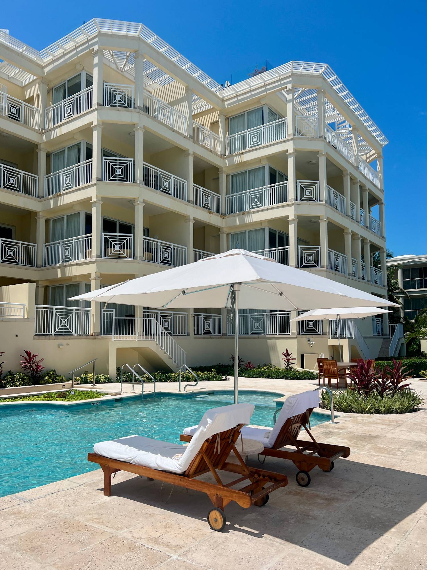 The Listing Upgrade — Caribbean resort pool